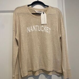 Cozy Nantucket Sweater! Size Medium NWT